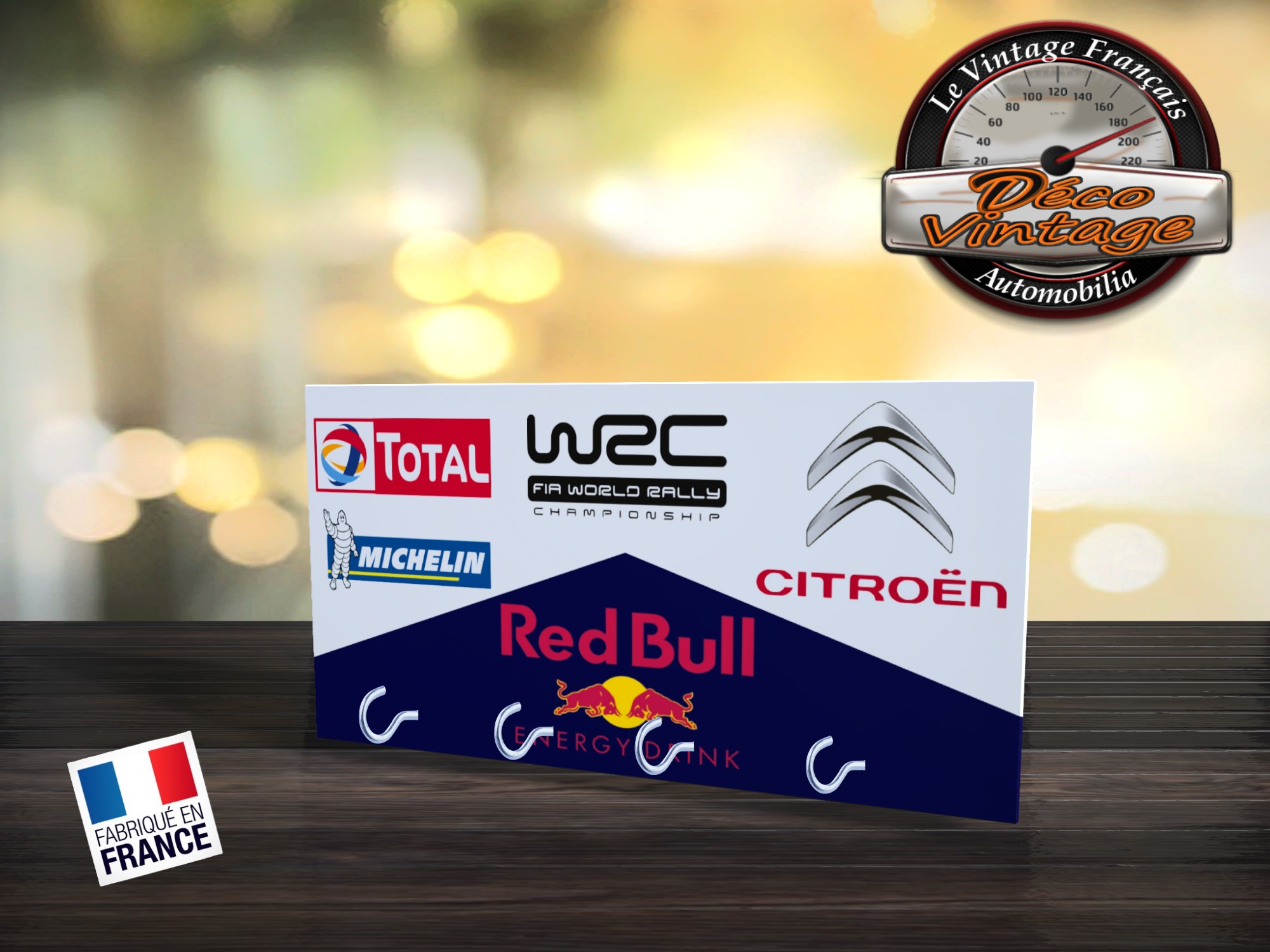 accroche-clés citroen wrc
