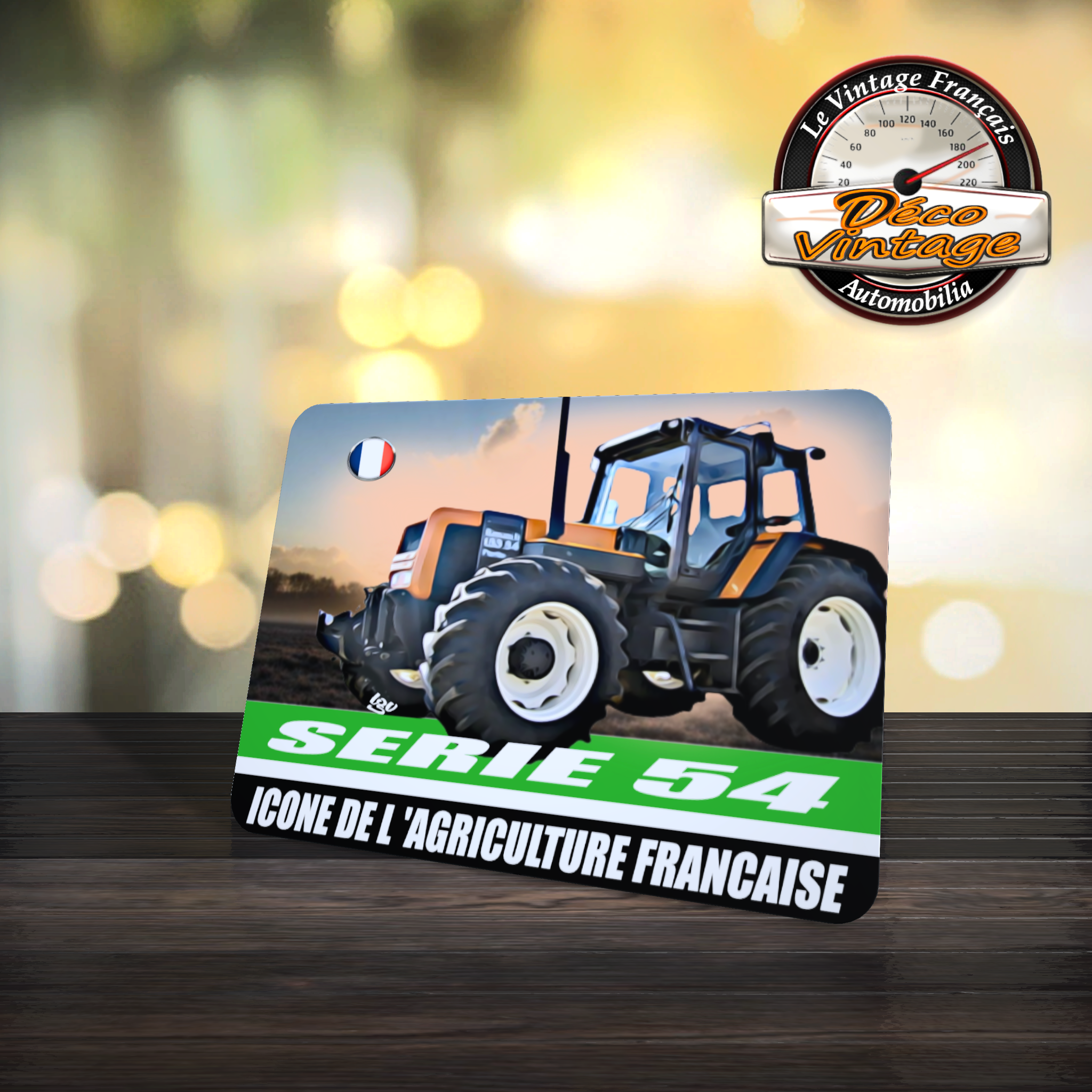 tapis de souris tracteur renault serie 54 vintage