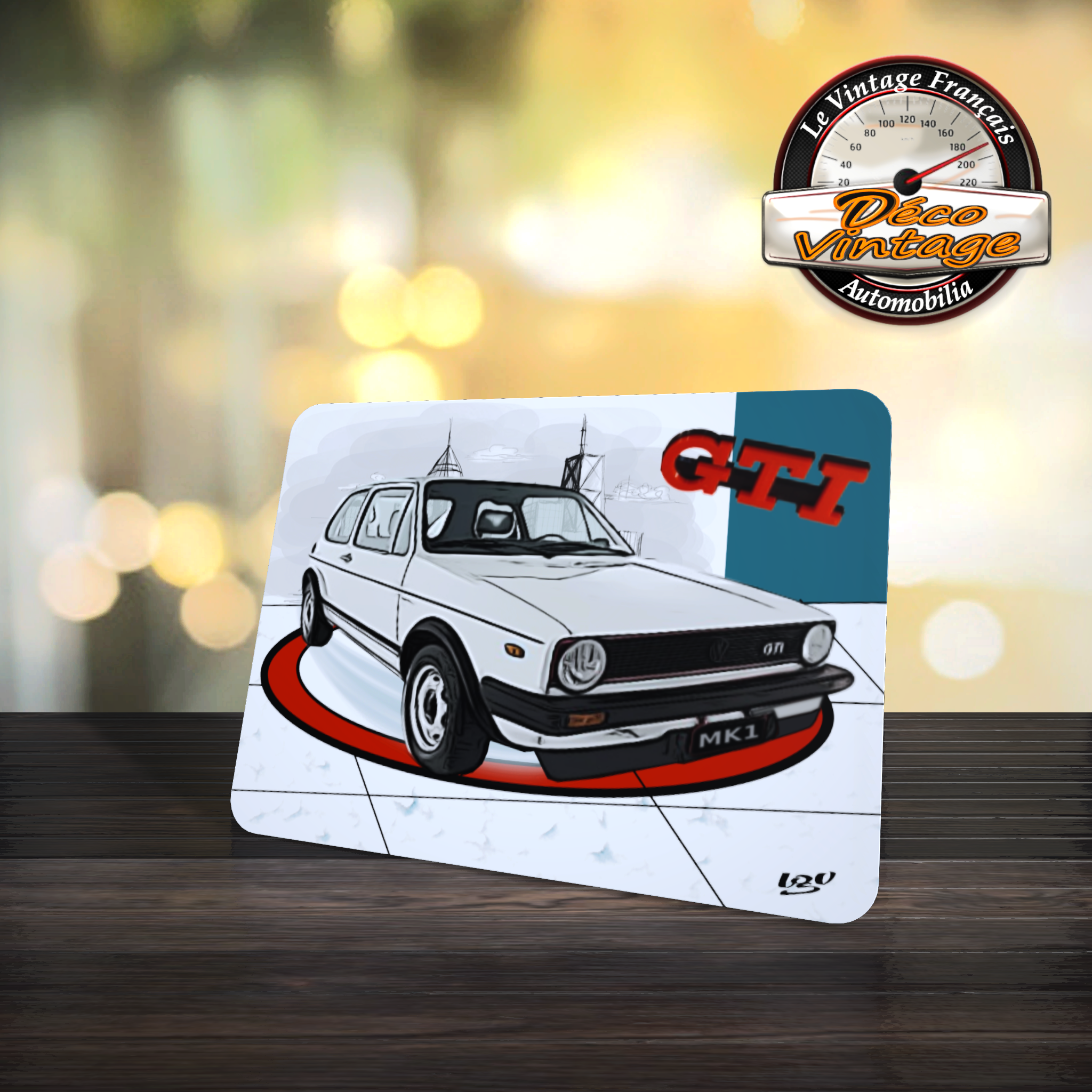 tapis de souris golf gti mk1