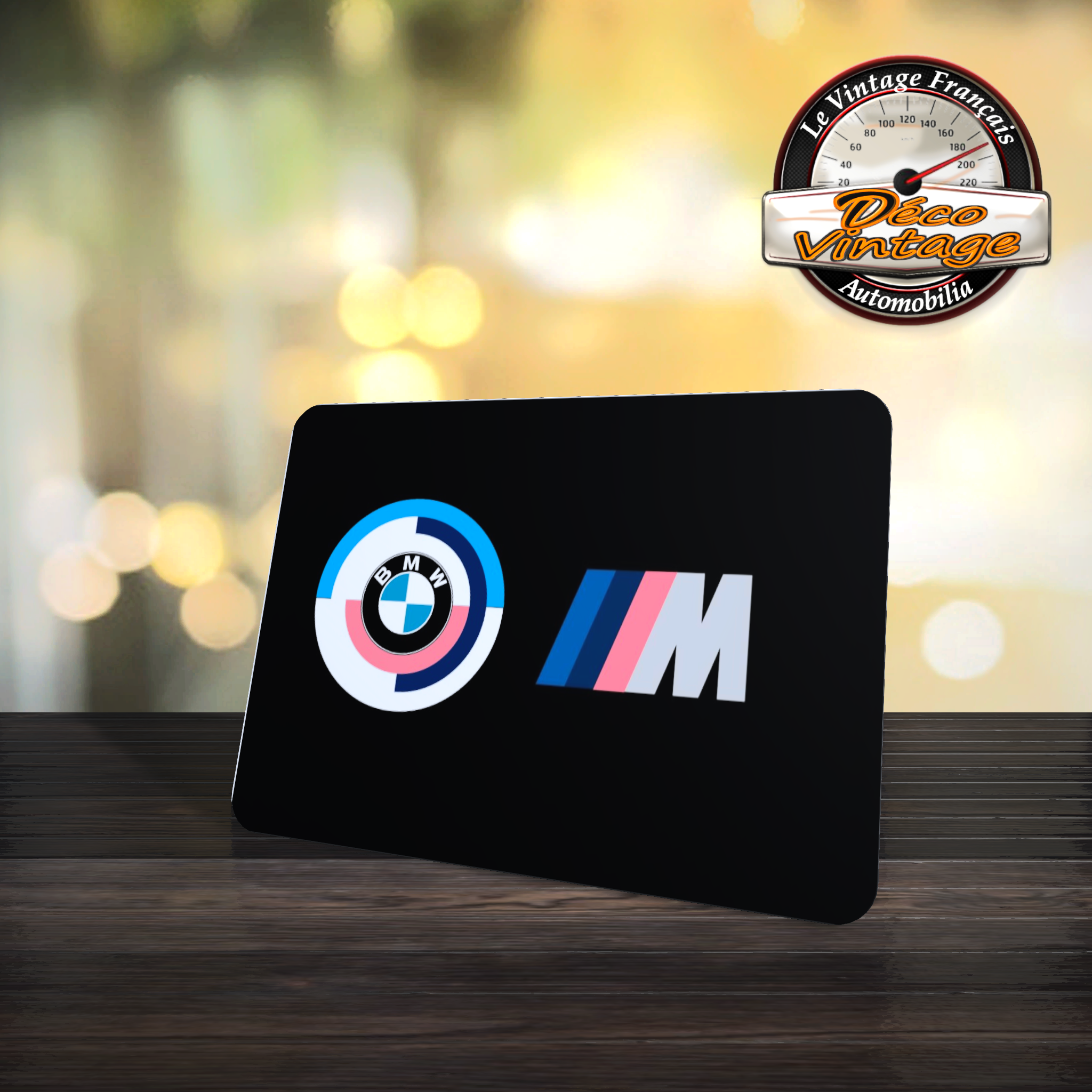 tapis de souris logo M bmw