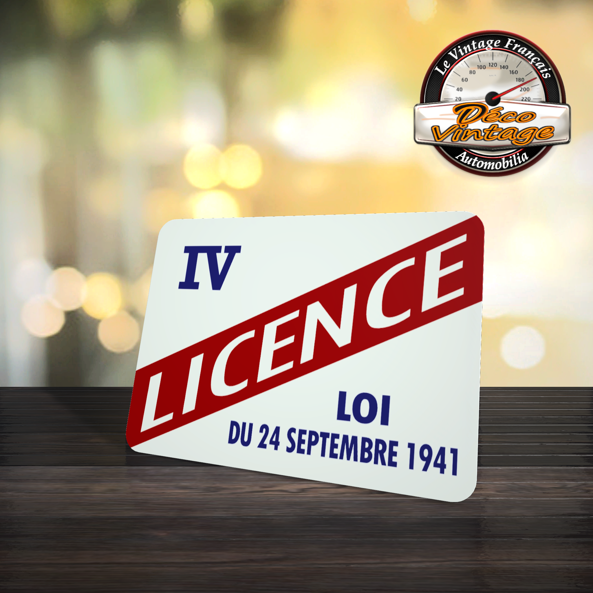 tapis de souris licence IV