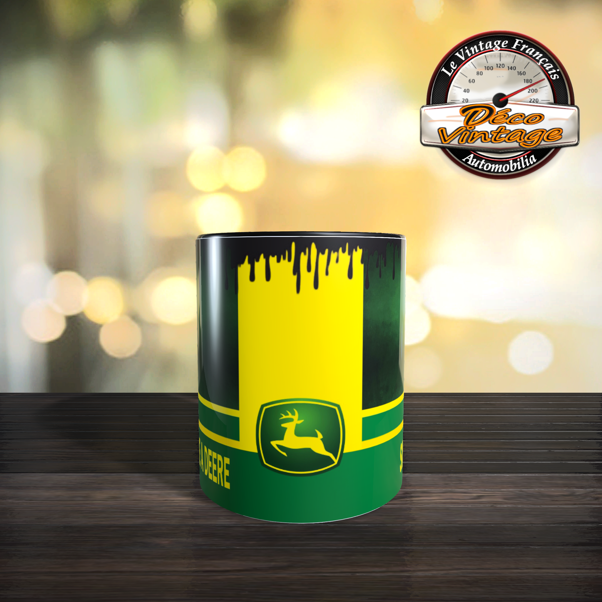 Mug john deere logo tracteur