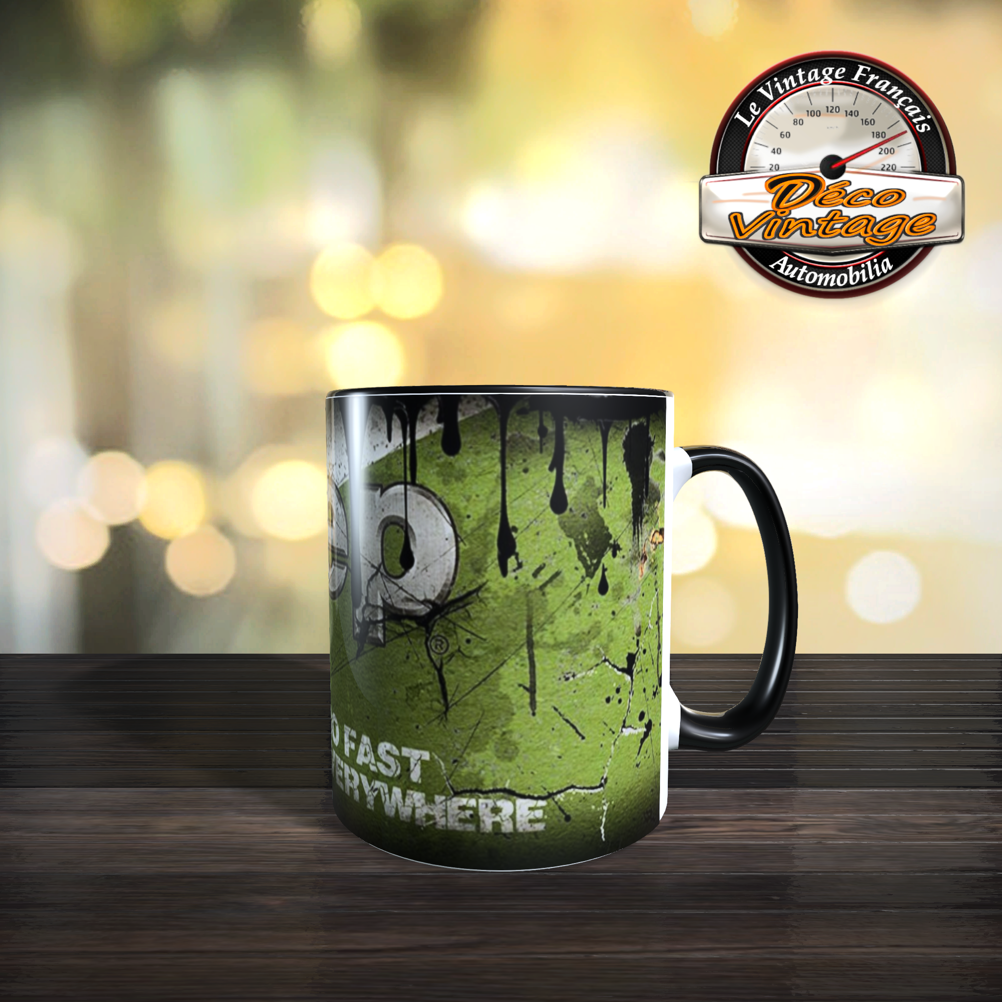 Mug jeep vert