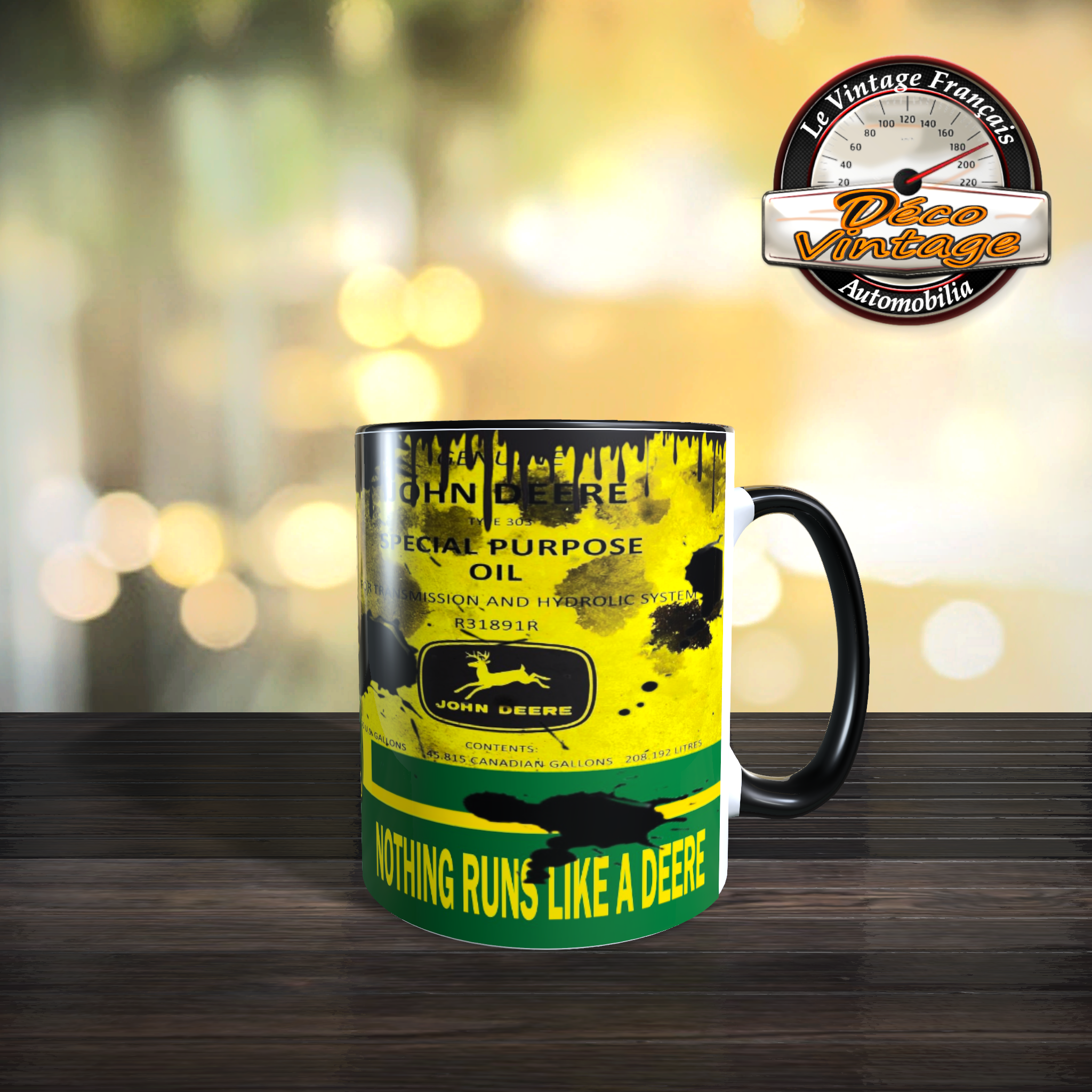 mug john deere baril