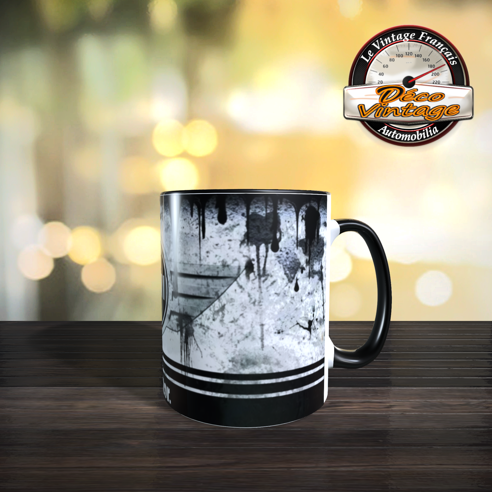 Mug mini logo blanc
