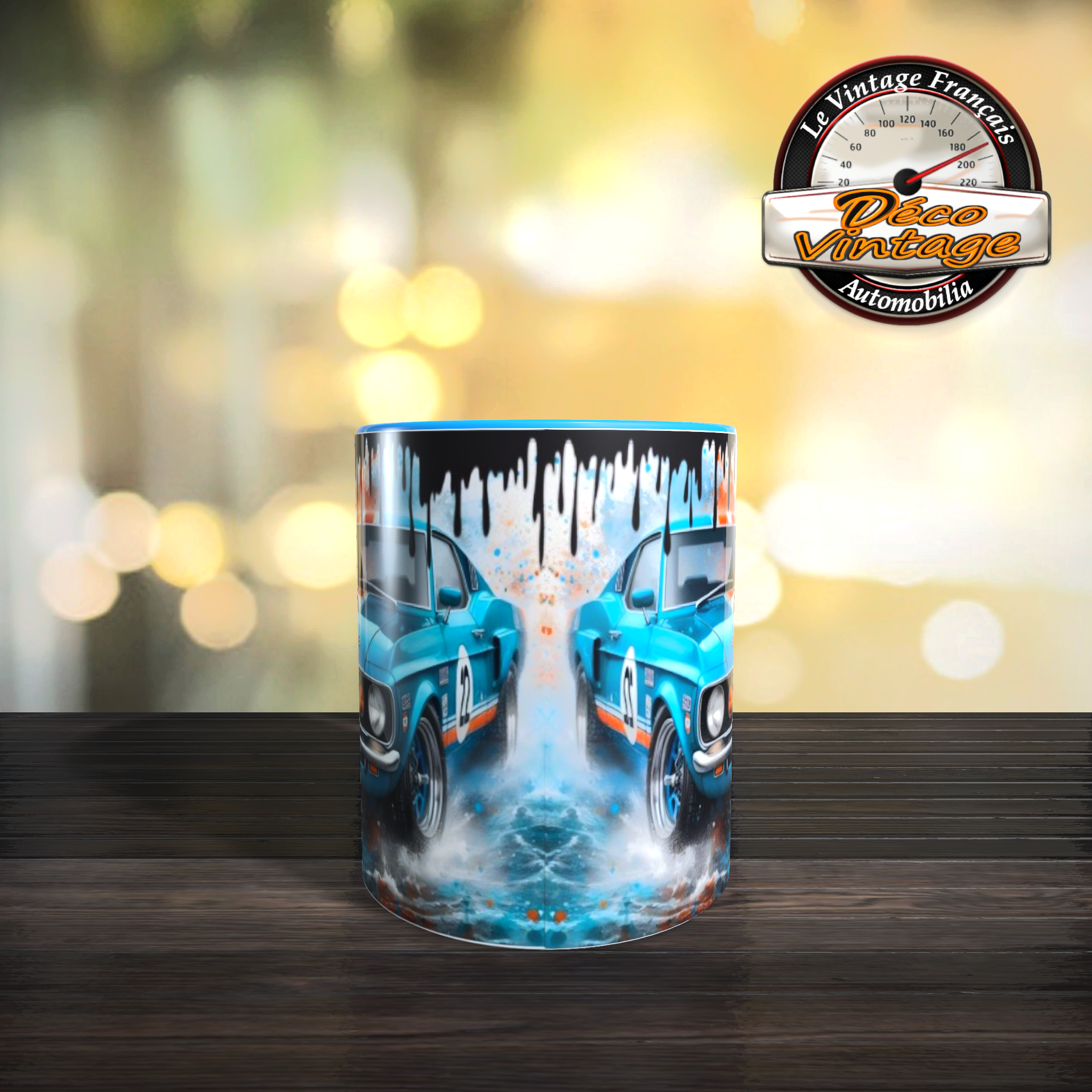 mug muscle car mustang