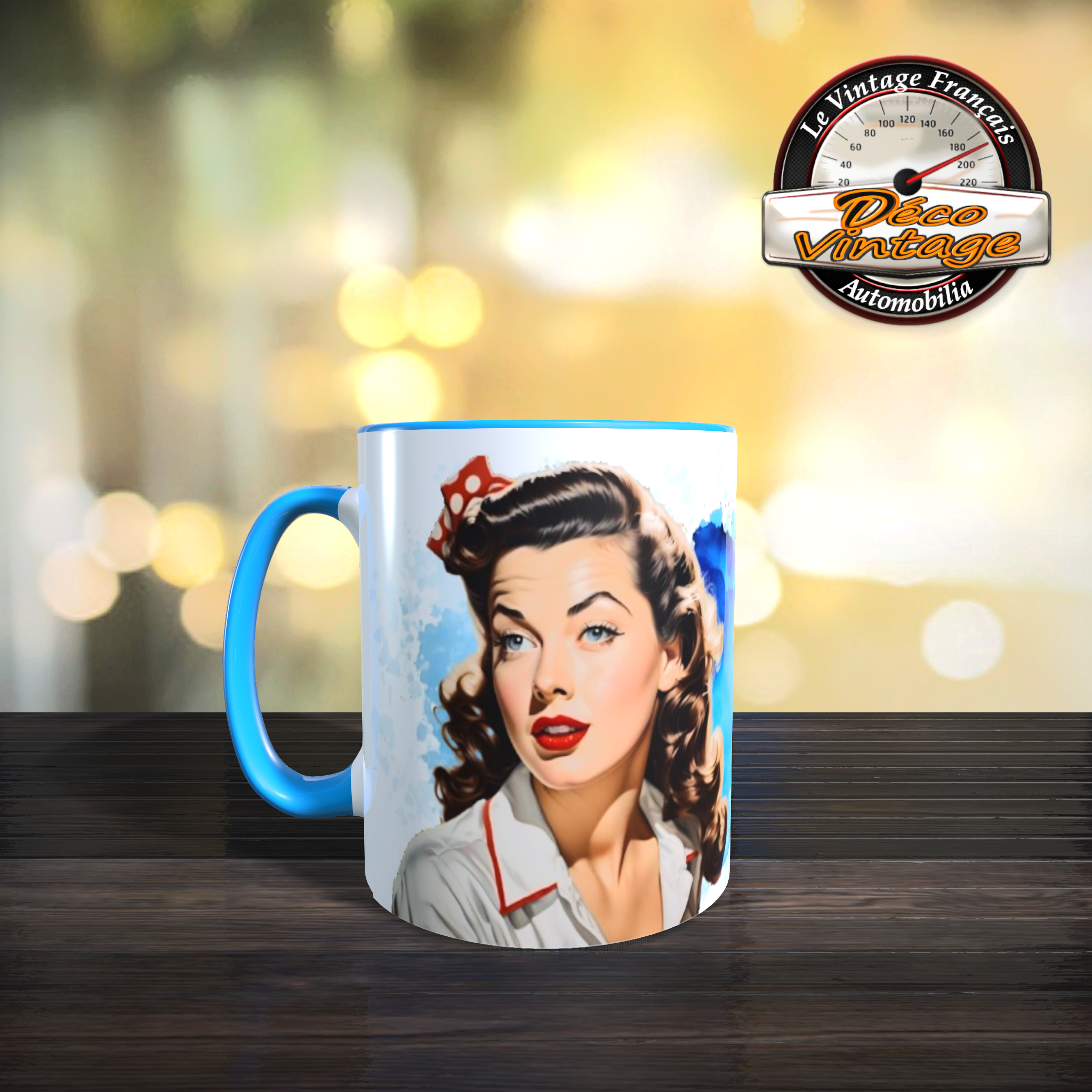 mug pin-up