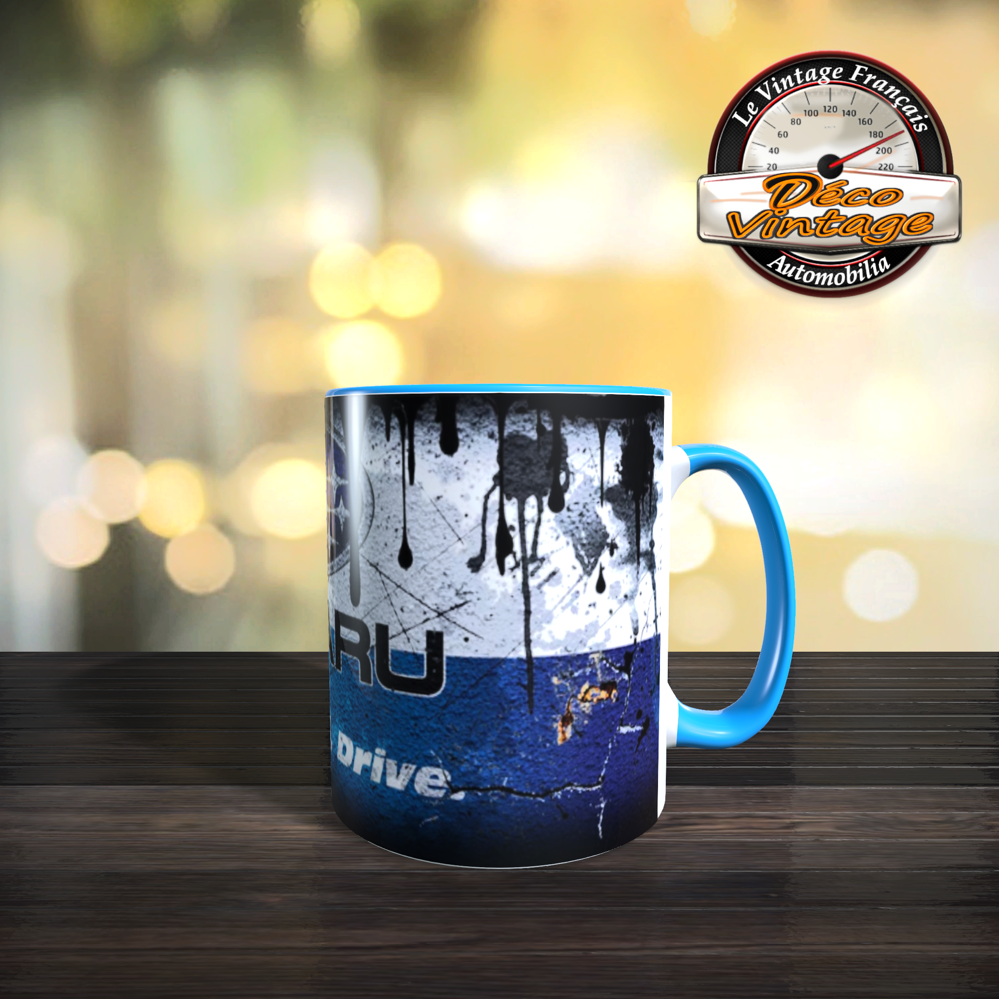Mug subaru retro