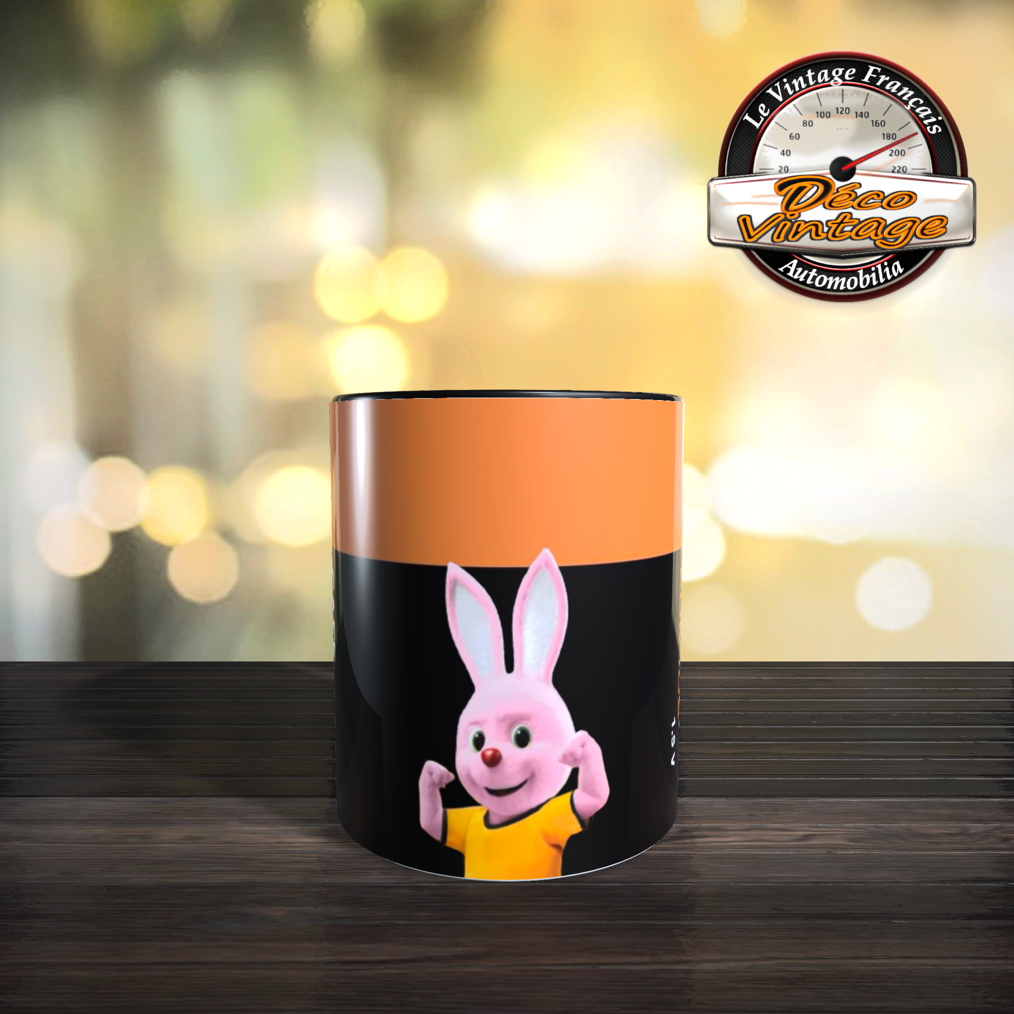 mug humoristique duracell
