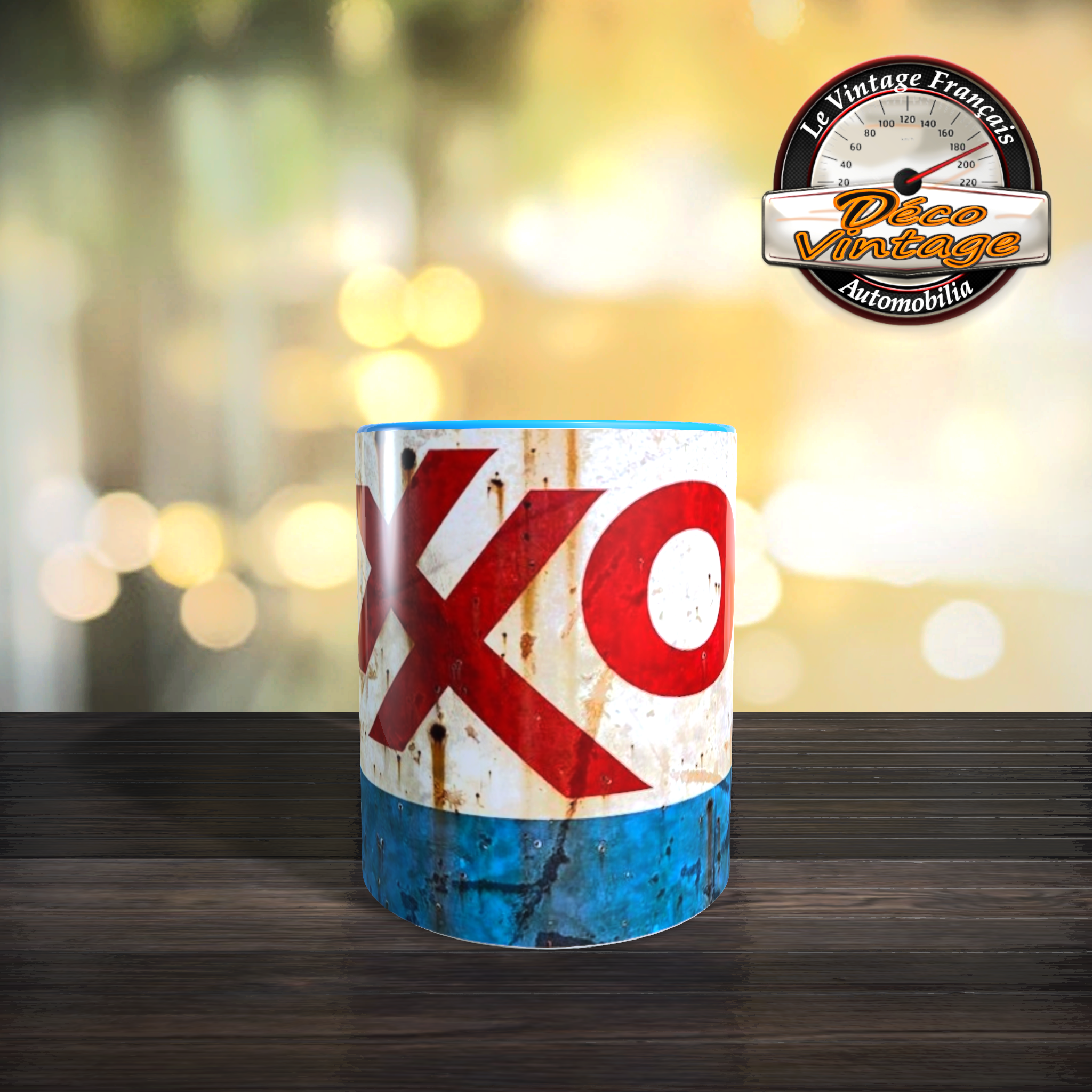 mug exxon mobil vintage