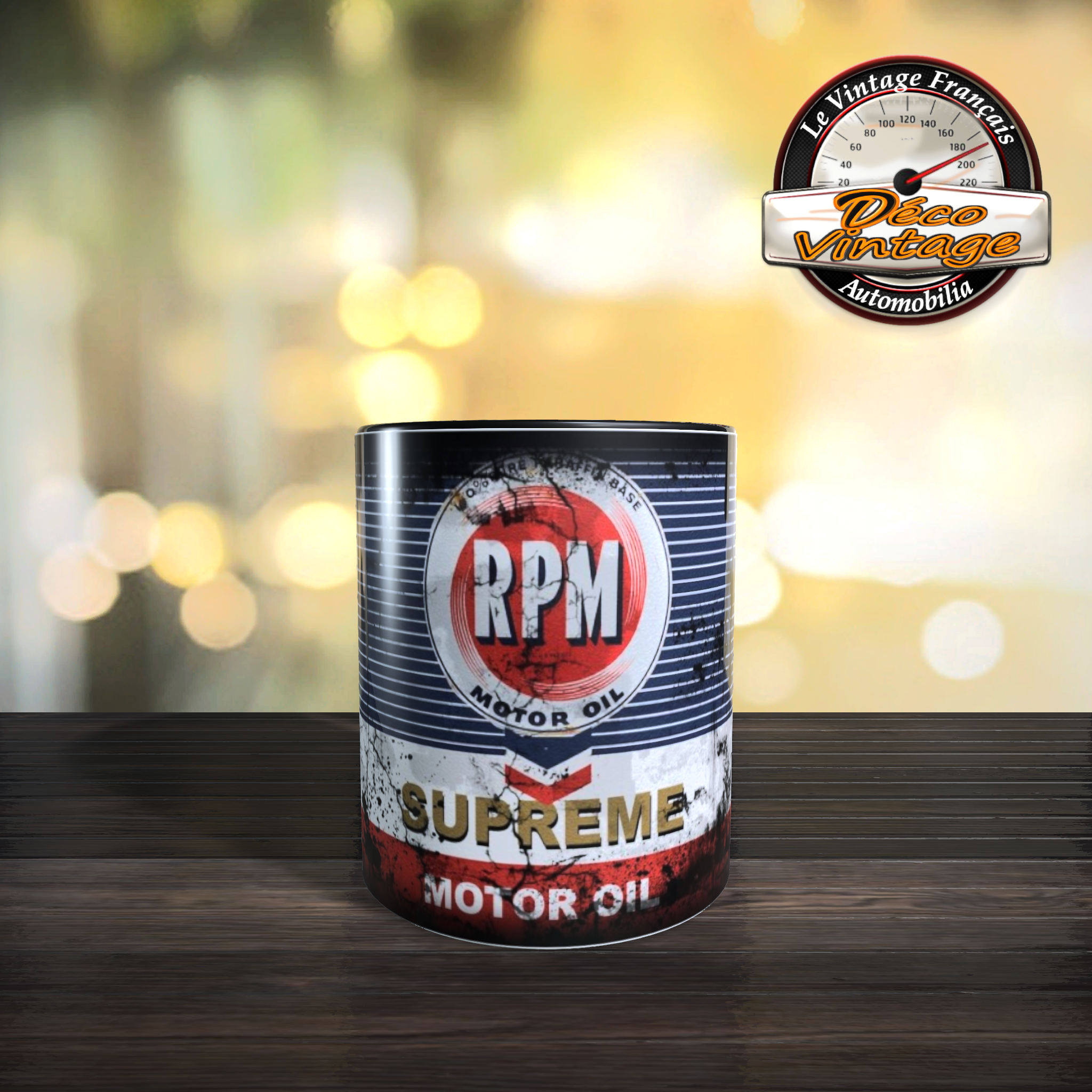 mug Rpm motor oil bidon dhuile