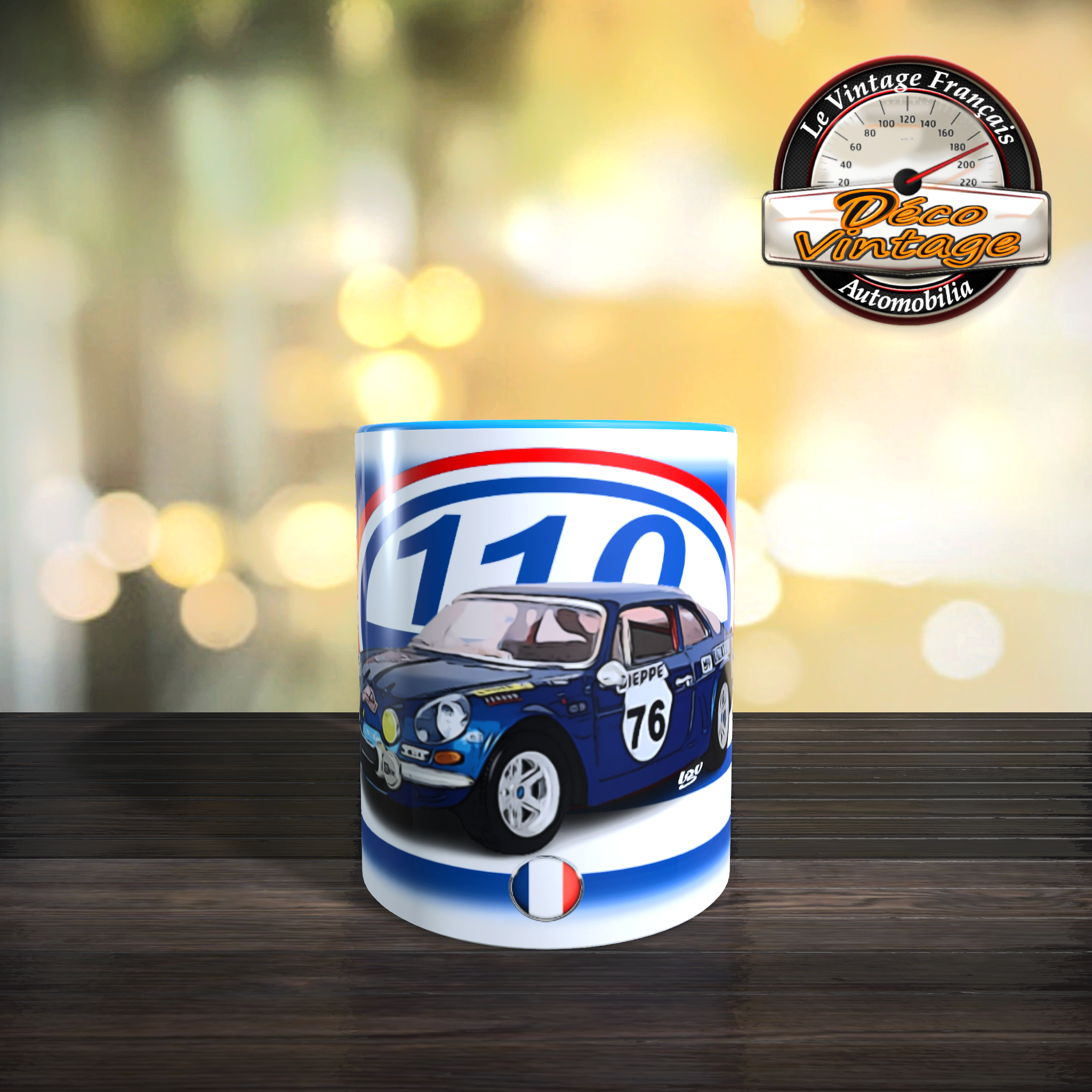 mug Alpine A110 vintage