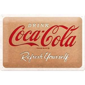 plaque-metal-coca-cola-refresh-publicité-rétro