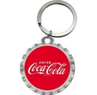 porte-clé-coca cola collection publicité