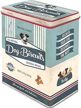 boite métal croquettes chien