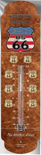 thermomètre XL us route 66