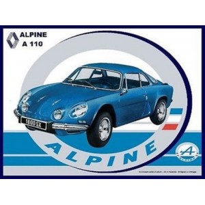 plaque-metal-deco-renault-alpine