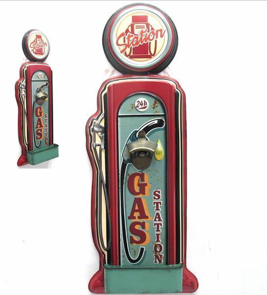 décapsuleur-metal-GAS_STATION_POMPE_ESSENCE-vintage-92