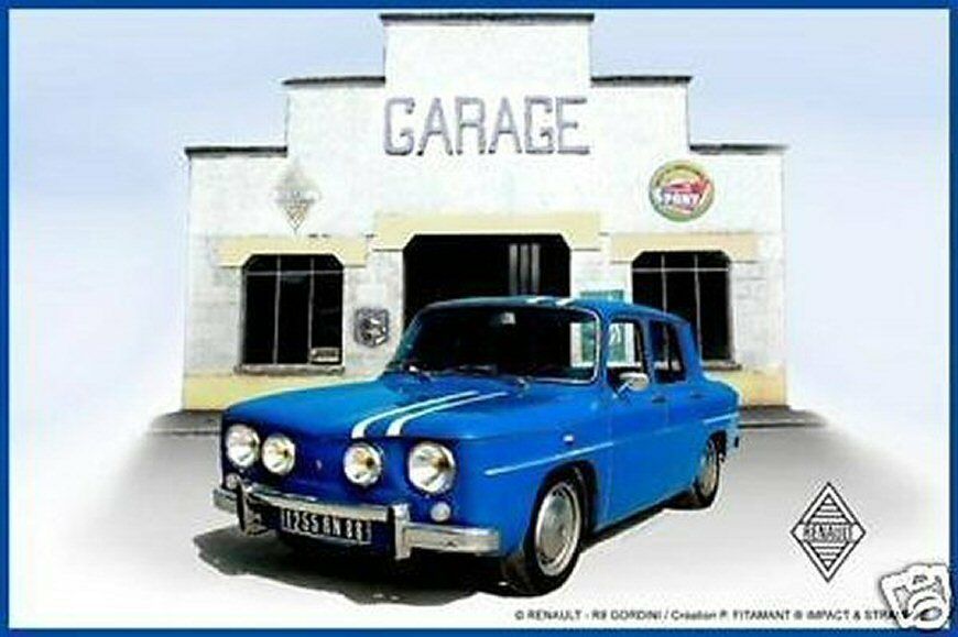 plaque R8 gordini