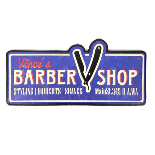 plaque-metal-vintage-vince-barber-shop