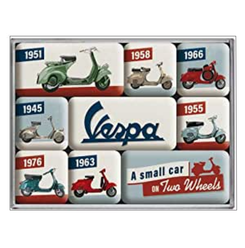 magnets scooter vespa