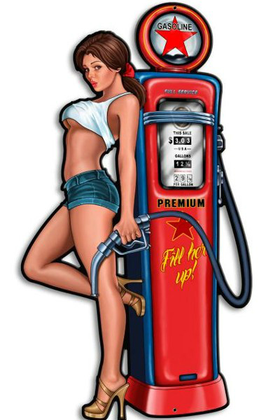 plaque-metal-pin-up-pompe-essence-texaco
