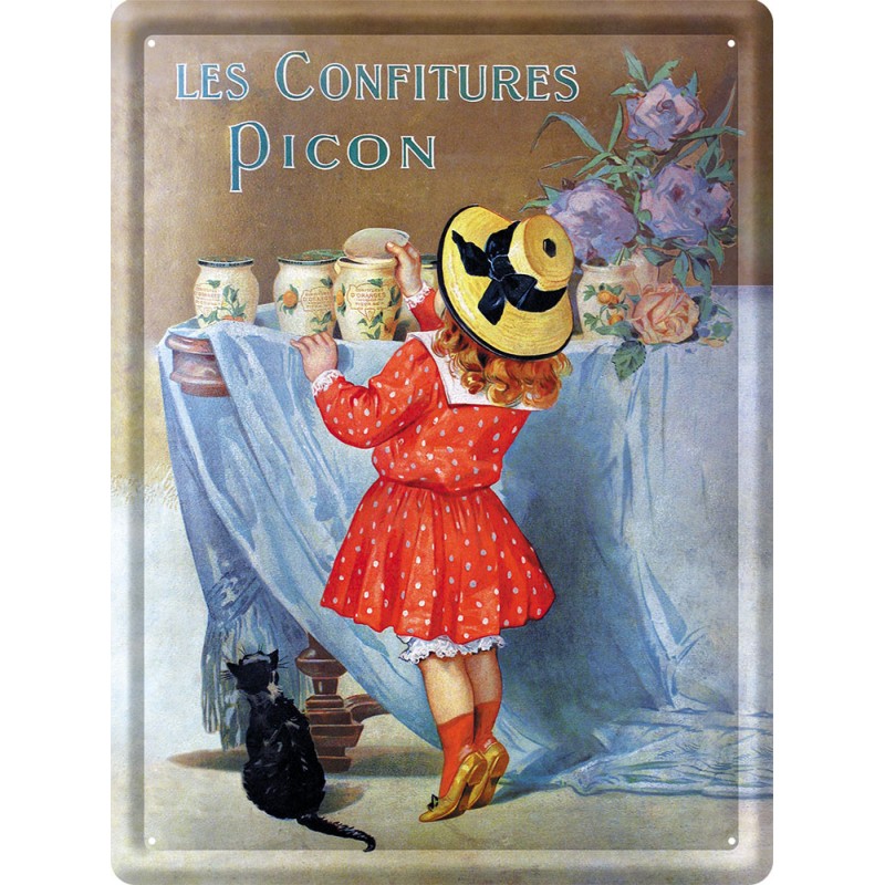 Plaque Confiture Picon Déco Muraleplaques 30x40 Cm Decovintage 