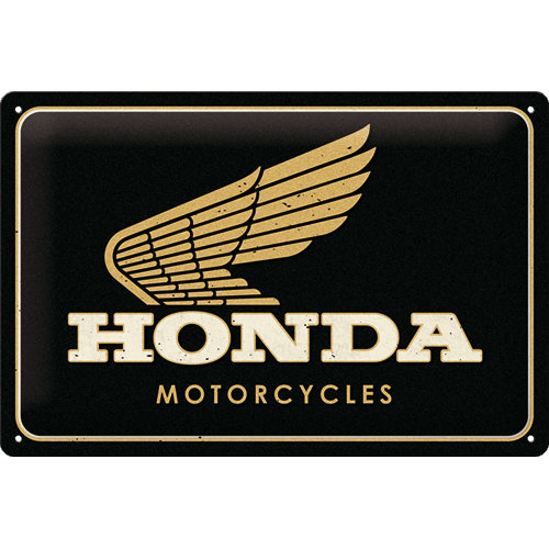 plaque logo honda