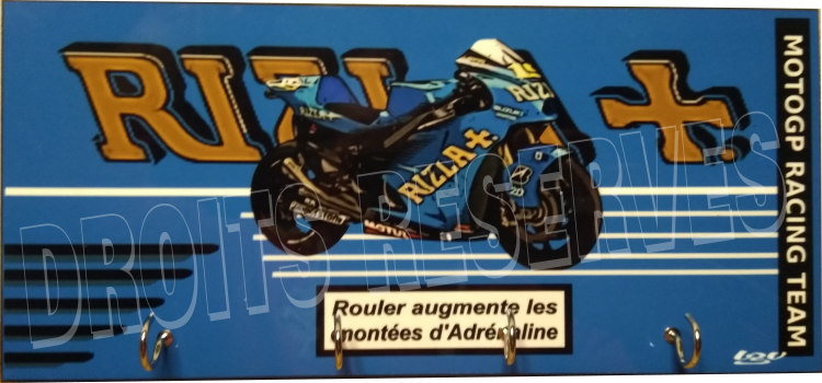 accroche clés suzuki rizla moto
