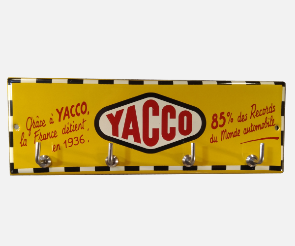 accroche-clés émaillé Yacco