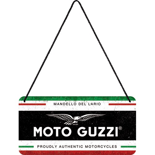 PLAQUE MOTO GUZZI VINTAGE