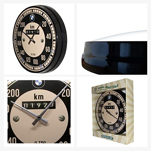 Horloge murale BMW Garage Produit sous licence officielle BMW