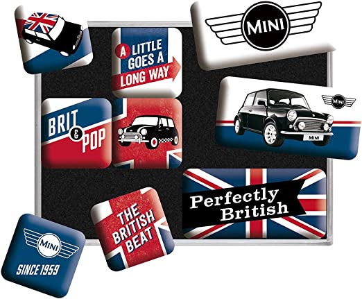 set magnets austin mini british clubman