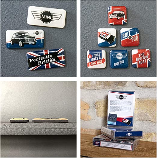 aimants de frigo austin mini vintage