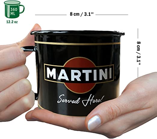 mug émaillé martini apéritif