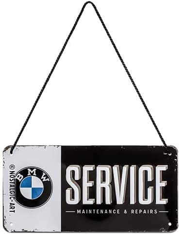 plaque bmw vintage service