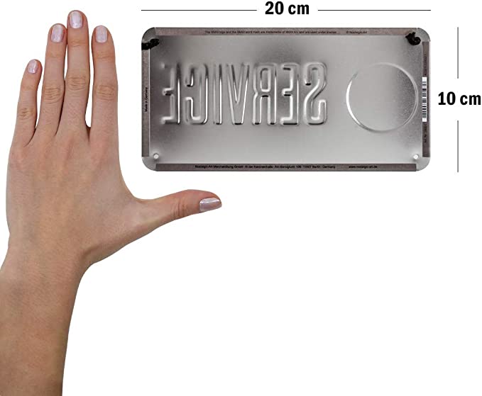 plaque officielle bmw émaillée
