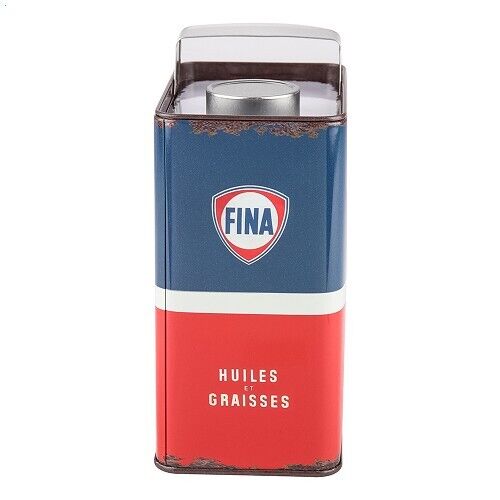 tirelire bidon huile fina vintage