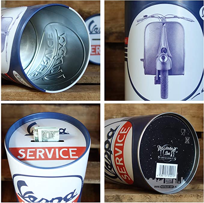 tirelire vespa scooter service
