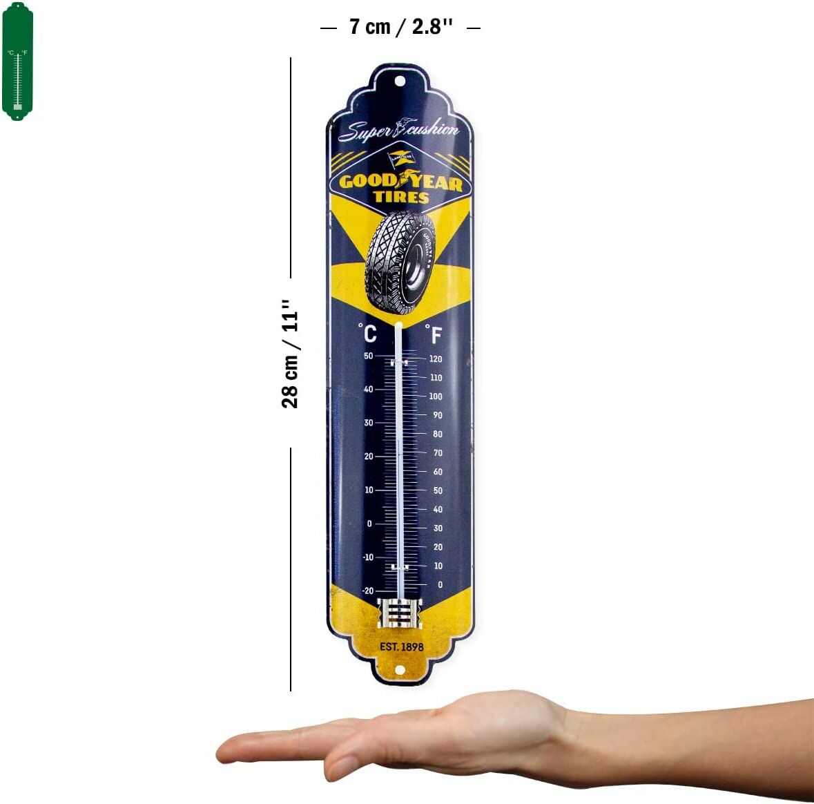 thermomètre goodyear pneu garage