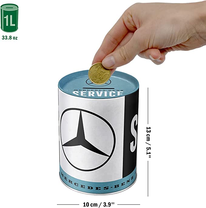 tirelire collection mercedes garage vintage