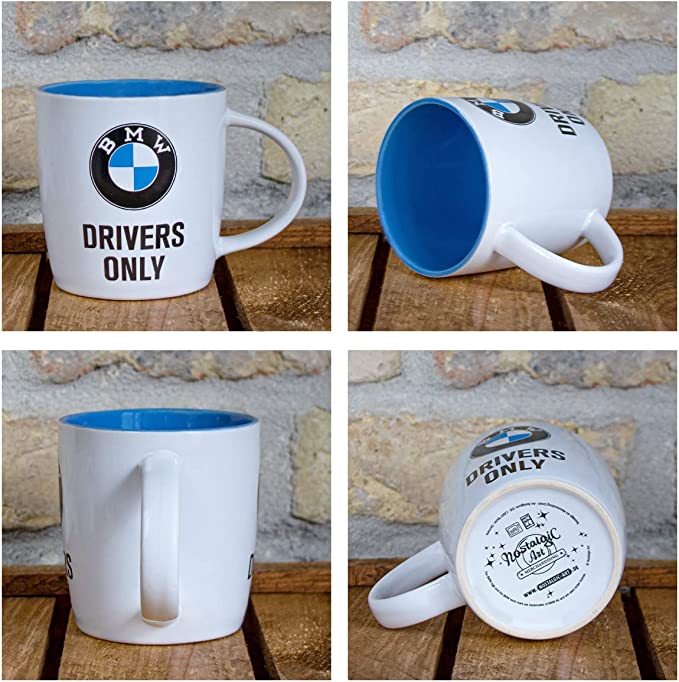 Mug céramique BMW drivers only - Déco vintage/Mugs - decovintage