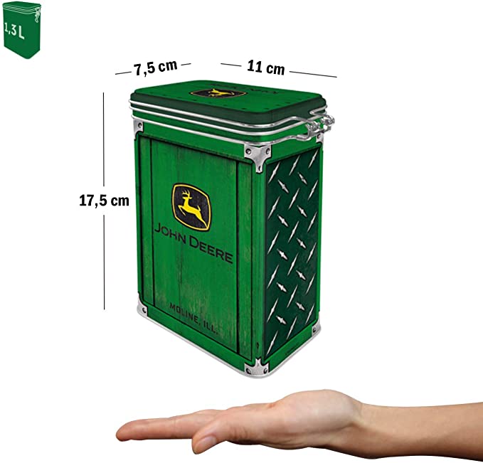boite de rangement john deere tracteur