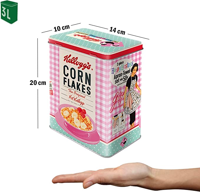 boite de rangement céréales kelloggs