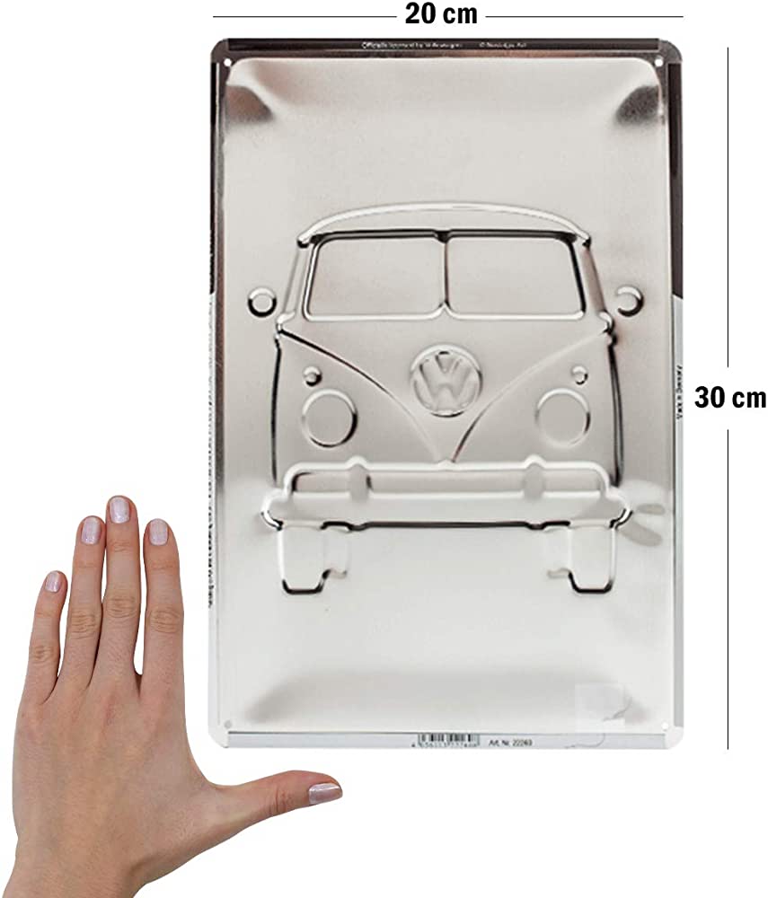 plaque tôle vw combi good in shape