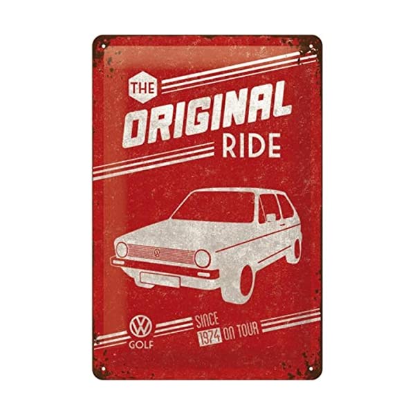 plaque golf original ride volkswagen