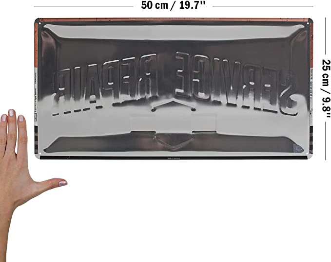 plaque 50x25 nostalgic art