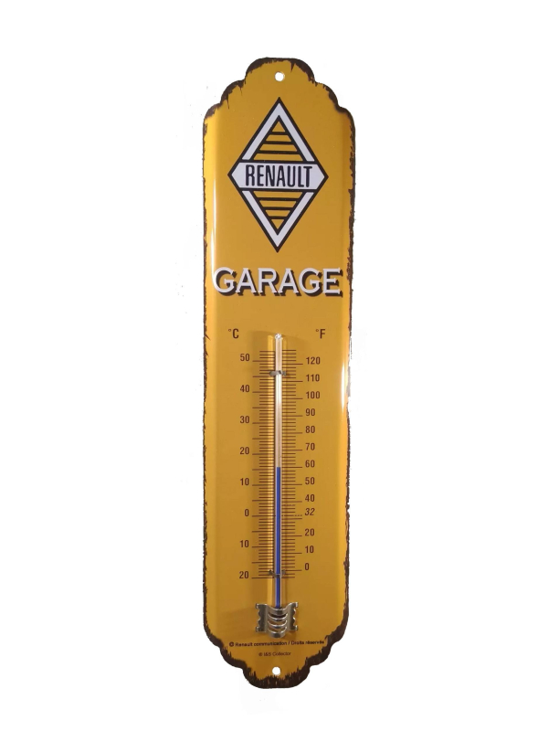 thermometre-garage-renault-vintage