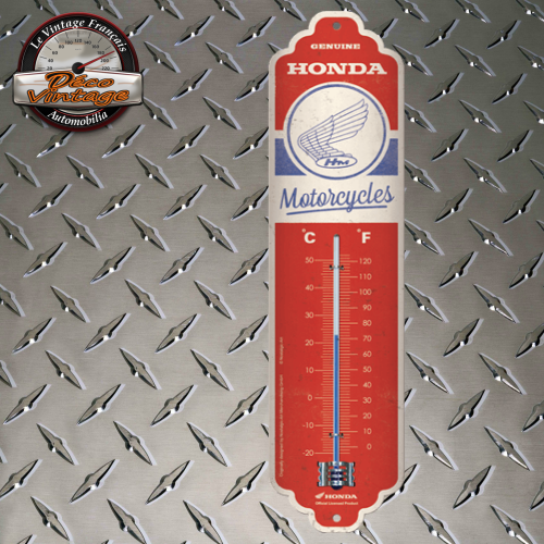 thermomètre officiel honda motorcycles vintage