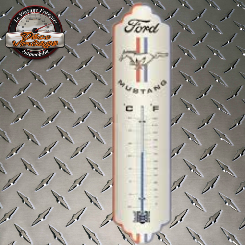 thermomètre Ford mustang officiel rétro
